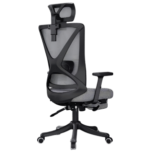 Elegant Laurel Ergonomic Chairs - Black / Grey